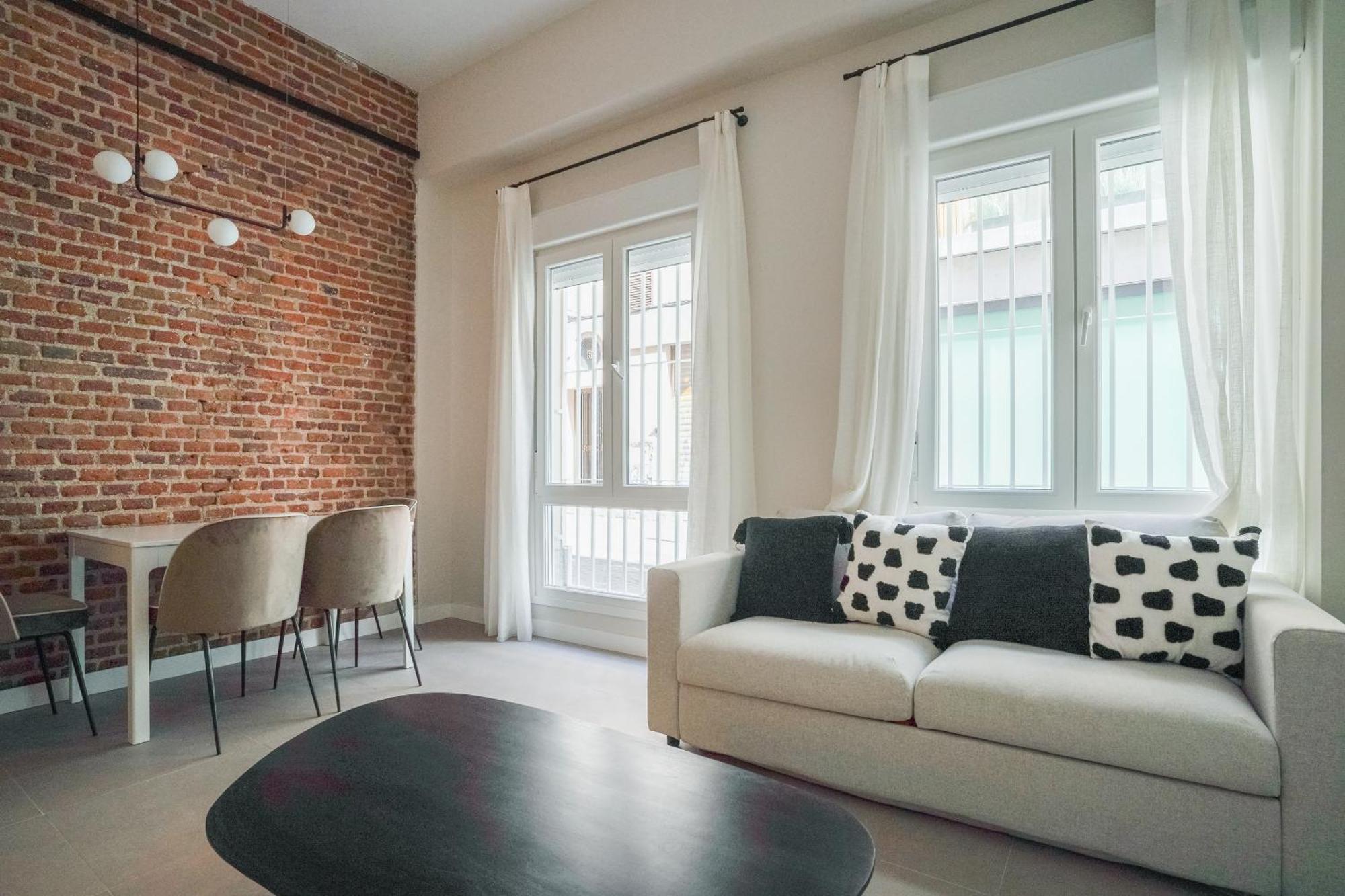 Modern Apartment-2Bedrooms 1Bath-Cuatro Caminos Madrid Exterior foto